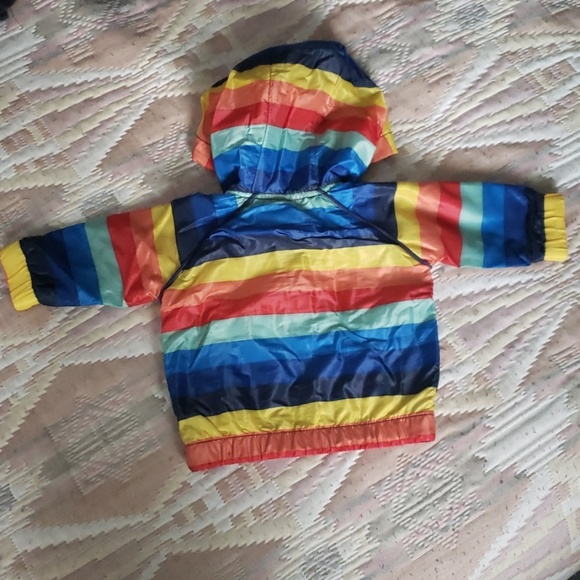 Rainbow gymboree raincoat - Picture 2 of 3